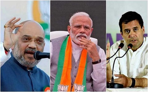Speaking at an event in Guwahati, Shah said Gandhi's politics of hatred would not take public life any higher.
