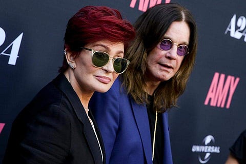 Ozzy Osbourne (Right) is recovering from an injury he suffered while recuperating from pneumonia. (Photo | AP)