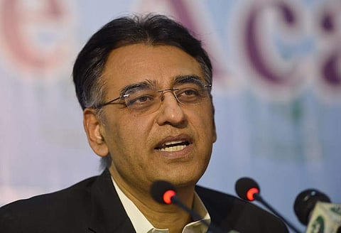 Pakistan Finance Minister Asad Umar (File Photo | AFP)