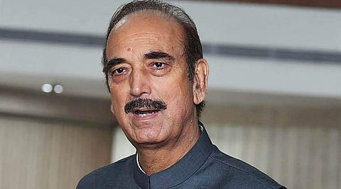 Congress leader and Leader of Opposition in the Rajya Sabha, Ghulam Nabi Azad (File | PTI)