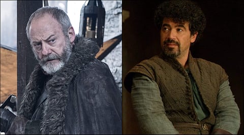 Ser Davos and Syrio Forel. (Photo | Twitter)