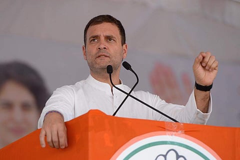 Congress President Rahul Gandhi (Photo | INC / Twitter)