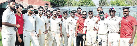 TNCA Senior Division League was held at IIT-Chemplast grounds D Sampathkumar