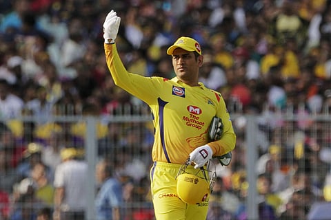 Dhoni was CSK's best batsman with 416 runs | AP