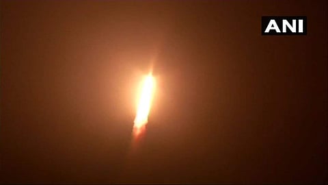 About 15 minutes into the flight the rocket would eject the 615 kg RISAT-2B into about 555-km orbit.