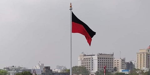 DMK flag used for representational purposes only.