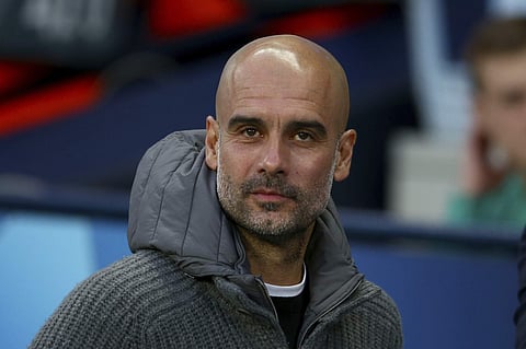 Manchester City boss Pep Guardiola| AP