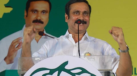 PMK leader Anbumani Ramadoss.