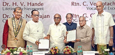 Dr Hande is known as ‘ever genial Mangalorian’ Martin Louis