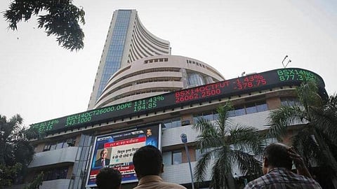 Bombay Stock Exchange (BSE) building in Mumbai.