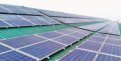 Kochi: Solar panel installation work at South Station on track