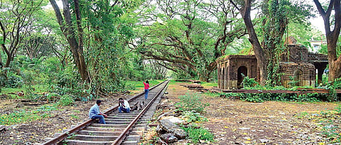 The Old Railway Station Albin Mathew
