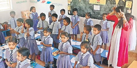 A view of BBMP Government school in Anekal | Express
