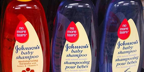 Johnson & Johnson baby shampoo.