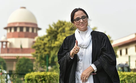 Lawyer and activist Deepika Singh Rajawat . ( Photo | PTI)