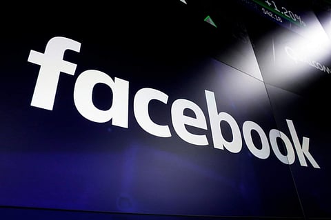 The logo for social media giant Facebook. (File photo | Facebook)