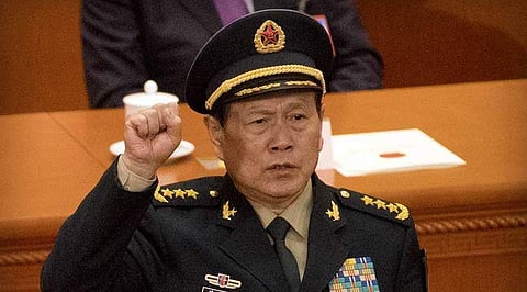 Chinese Defence Minister Wei Fenghe (File photo | AP)