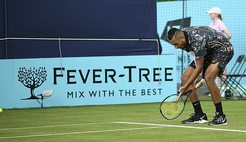 Nick Kyrgios. (Photo | AP)