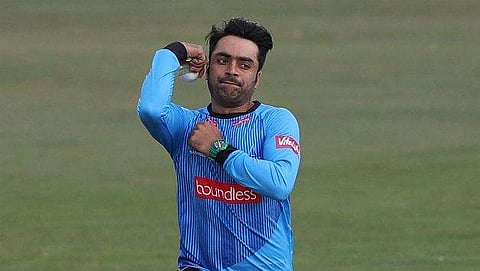 Afghanistan spinner Rashid Khan (File Photo | AFP)