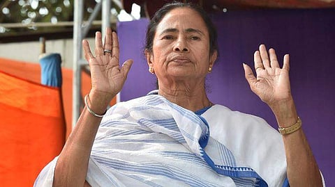 TMC is facing statewide protests outside residences of a number of its leaders over the issue of 'cut money'. (File Photo | PTI)