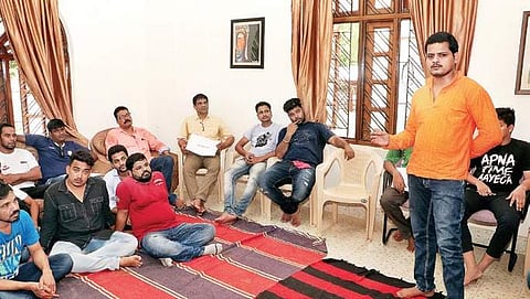 Inmates of different rehabilitation centres speak about their experiences in Bhubaneswar on Wednesday. ( Photo | EPS)