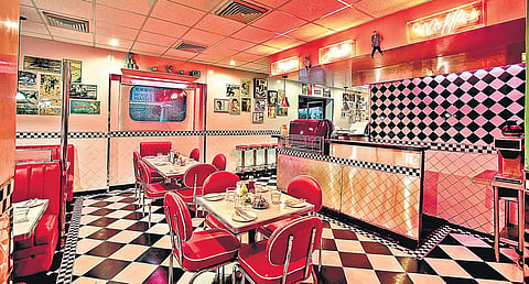 The All American Diner at India Habitat Centre