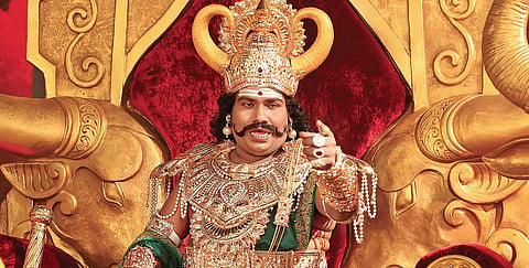 A still from Dharmaprabhu