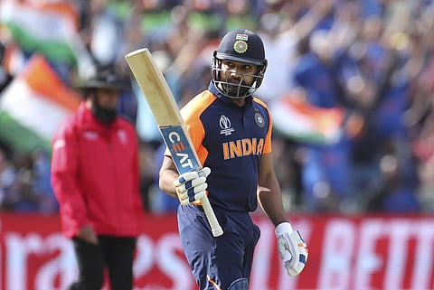 Rohit Sharma brought up his 25th ODI century but it went in vain| AP