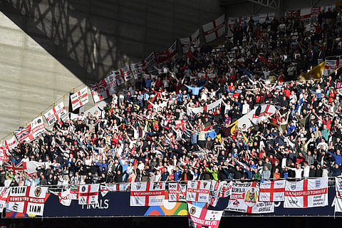Image of England fans used for representational purpose | AP