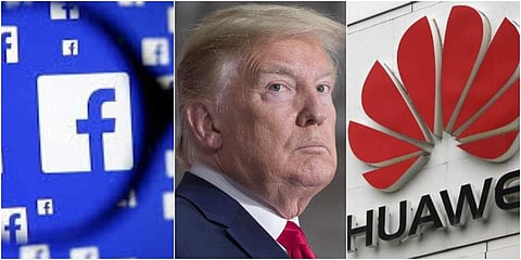Facebook to cut off Huawei after US President Donald Trump's ban on technology imports over security