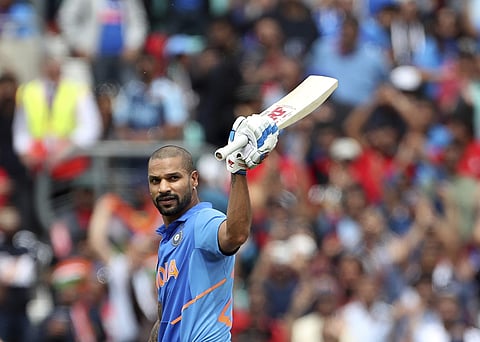 It was Ravindra Jadeja who took the field instead of Dhawan | AP