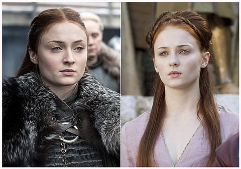 Sophie Turner plays the role of Sansa Stark in HBO Game of Thrones (Photo | AP)