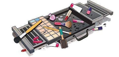 There is no central law mandating manufacturers to declare all components in their skin and make-up products, though there is such a rule for drugs.