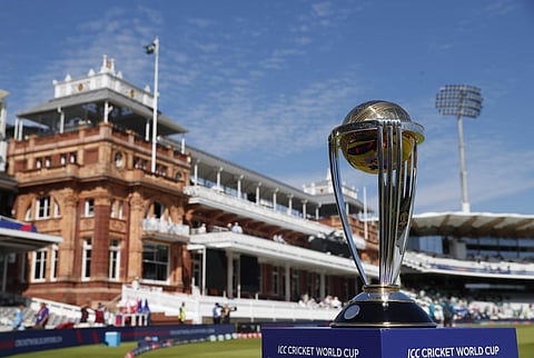 World Cup trophy. (Photo |AP)