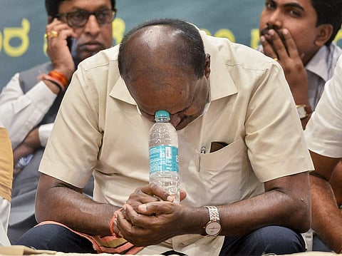 Karnataka Chief Minister H D Kumaraswamy. (Photo | PTI)