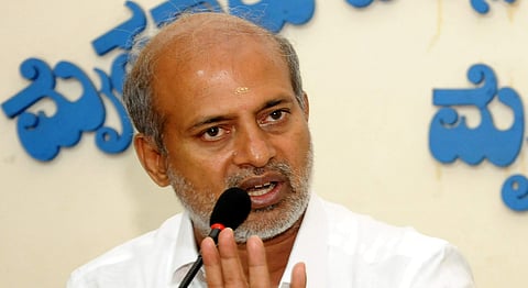 Karnataka Tourism Minister Sa Ra Mahesh (File Photo | EPS)