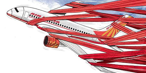 Air India (Illustration | Amit Bandre, EPS)