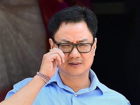 Sports Minister Kiren Rijiju (Photo | PTI)