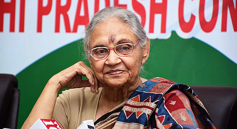 Former Delhi CM Sheila Dikshit (File Photo | PTI)