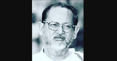 Former Lok Sabha MP and Communist thinker A K Roy. (Photo | Twitter)