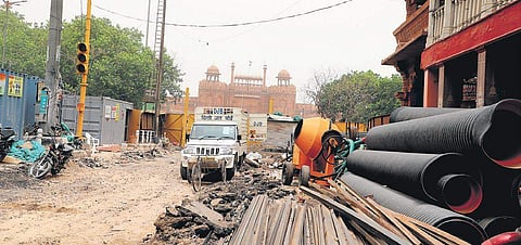 DUAC claims public facilities in the middle of the road will distort the character of the Chandi Chowk arcade | Fatima Rezavi