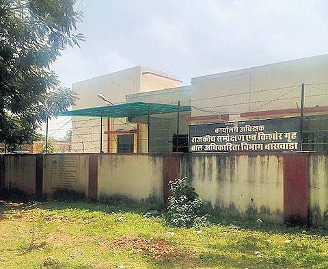 The government-run shelter home in Banswara where some of the tribal children have been kept after being rescued from the shepherds | Express