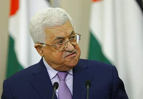 Palestinian President Mahmoud Abbas