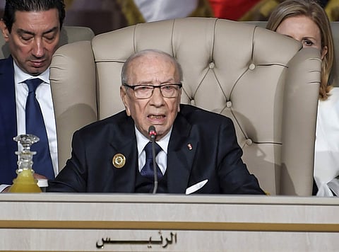 Late Tunisian President Beji Caid Essebsi (Photo | AP)