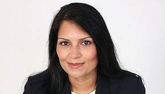 Britain's first Indian-origin Home Secretary Priti Patel. (Picture from official website)