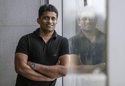 Byju Raveendran. (Photo | Bloomberg)