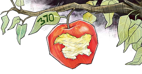 Article 370 (Express Illustration | Amit Bandre)