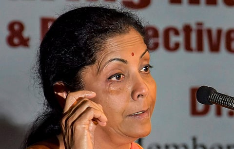 Minister of Finance and Corporate Affairs Nirmala Sitharaman (File Photo | PTI)
