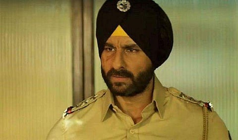 Bollywood actor Saif Ali Khan in 'Sacred Games'. (Photo | YouTube Screengrab)