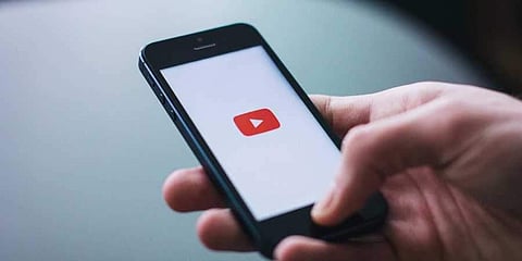 Image of YouTube used for representational purpose